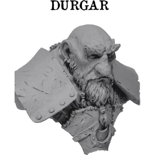 New Unassembled 1/10 ancient fantasy man Blacksmith bust Resin Figure Unpainted Model Kit