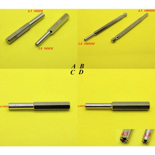 3.8 4.5 mm Security Screwdriver Tool Bit for Nintendo NGC SFC NES For Gameboy repair tools opening open screwdriver tool kit set