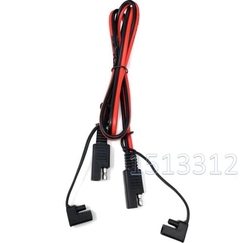 14AWG 100CM SAE TO SAE Quick Disconnect Extension Cable Sae Power Connector Heavy Duty With Dust Cap