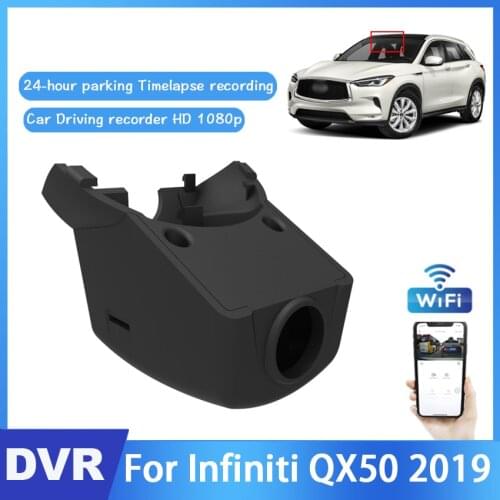 Car Driving Video Recorder DVR Mini Control APP Wifi Camera For Infiniti QX50 2019 Night vision HD 1080P Registrator Dash Cam