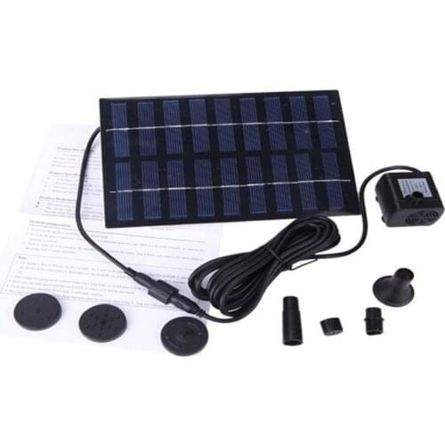 Solar Fountain Water Pump with Panel Solar Fountain Pump Set for Outdoor Garden Pool Pond