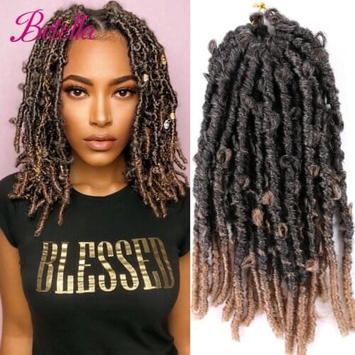 Betella Butterfly Locs Crochet Hair Butterfly Locs Crochet Braids Soft Natural Pre Looped Long Distressed Faux Locs Crochet Hair