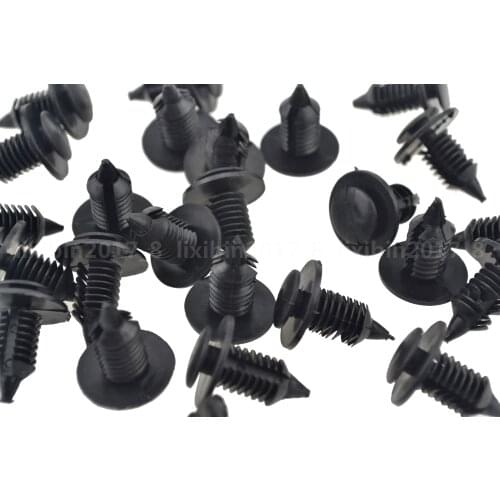 20pcs Interior Door Clips Trim Panel Fastener Screws Rivet Retainers for Ford N805155-S 6505878-AA