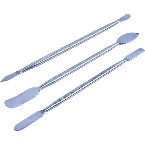 3Pcs Professional Metal Spudger Scraper Mobile Phone Tablet PC Metal Disassembly Rods Repairing Tools Set