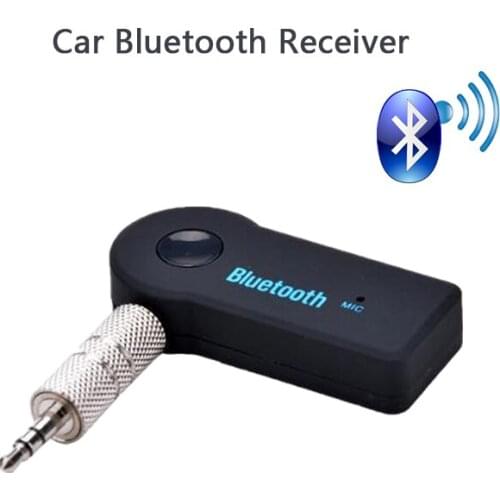 Wireless Bluetooth Car Receiver Adapter 3.5mm Jack Audio Transmitter Handsfree Phone Call AUX Music Receiver for Home TV MP3