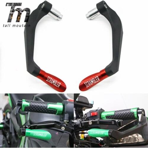 For Ducati Scrambler 400 800 Scrambler800 Scrambler400 Motorcycle 7/8"22mm Handlebar Grips Brake Clutch Levers Guard Protector