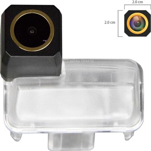 HD 1280x720p Rear View Camera for Toyota LEVIN 2015 2016, Reversing Backup Camera Night Vision Camera Golden Waterproof Camera
