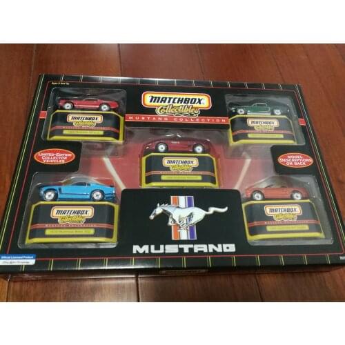 Matchbox 1/64 Ford MUSTANG Collection Metal Die-cast Simulation Model Cars Toys
