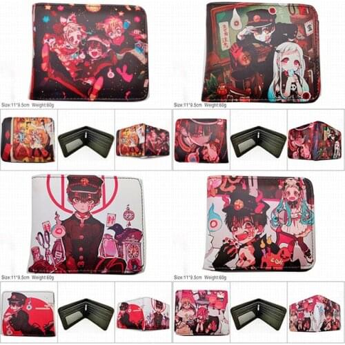 LISM Toilet-Bound Hanako-kun A253218 Fashion Anime Wallet Bags Wallets Coins Casual Purses Card Unisex Gifts Birthday