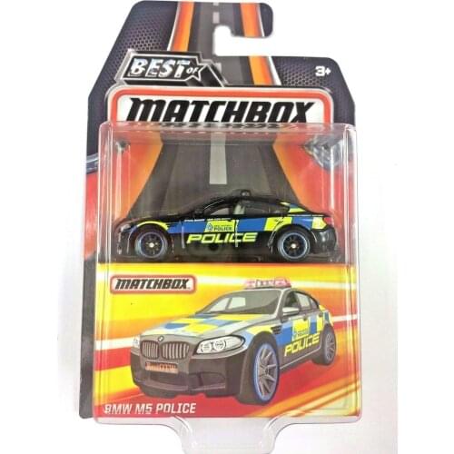 2019 Matchbox Car 1:64 Sports Car B.M.W M5 POLICE Collector Edition BEST OF Metal Diecast Model Car Kids Toys Gift