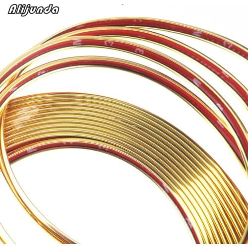 8 m car tire rim tire edge shield shiny cool DIY sticker for Dodge Journey JUVC/Charger/DURANGO/CBLIBER/SXT/DART