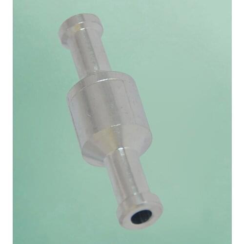 One Way 8mm Valves Aluminium Alloy Fuel Non Return Check Valve One Way Fit Carburettor