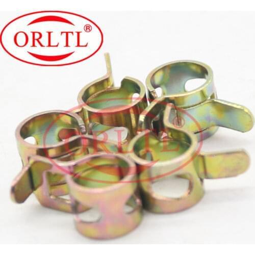 OR7056 10pcs CR Diesel Fuel Injector Return Pipe Clamp Return Oil Backflow T and L Type Clip for Bosch 110 Series