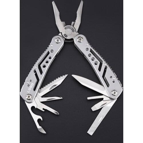 Camping Hardness HRC78K Multitool Plier Cable Wire Cutter Multifunctional Multi Tools Outdoor Camping Folding EDC Outdoor