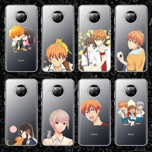 Fruits Basket Japan anime Phone Case Transparent for Xiaomi mi Redmi note 10 t 8 9 pro lite 11 Samsung S 8 9 10 20