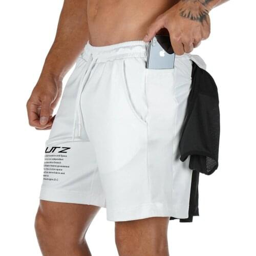 Running Shorts Men Sports Jogging Fitness Shorts Quick Dry Beach Short Pants Male Gym Sport Workout Shorts Basketball Bottoms