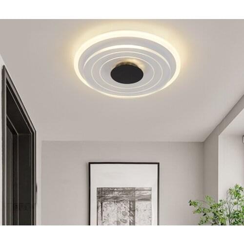Modern Minimalist LED Ceiling Aisle Lamp For Cloakroom Corridor Balcony Foyer Lighting Thin Lights Home Lustering Luminaire