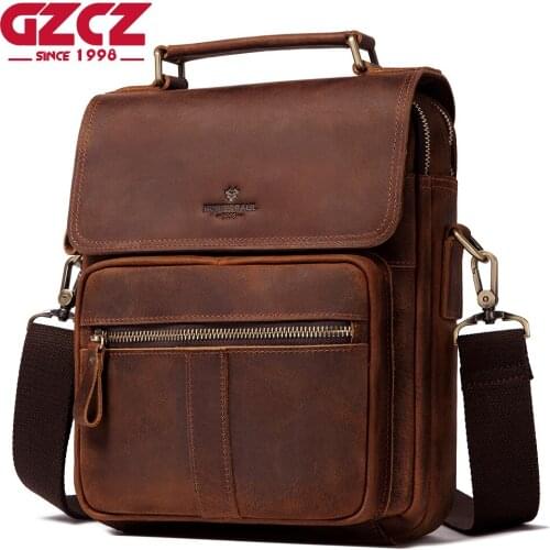 New Men Crossbody Bag Shoulder Bags Multi-function Men Handbags Large Capacity Cow Leather Bag For Man Messenger Bags Tote Bag