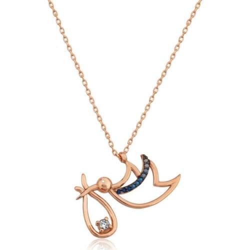 Tevuli 925 Sterling Silver New Born Baby Lady Necklace