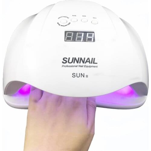 SUNNAil SUN X 54W UV Lamp Light LED Nail Dryer 36 LEDs Gel Nail Lamp Arched Shaped Lamps Nail Art Perfect Thumb Drying Solution
