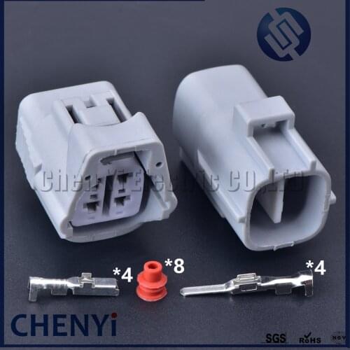 5 Sets Sumitomo 4 Pin 6189-0126 6188-0066 TS 090 Sealed Plug VSS Connector For Suzuki Toyota Carola Corolla Alto 11143 Headlight