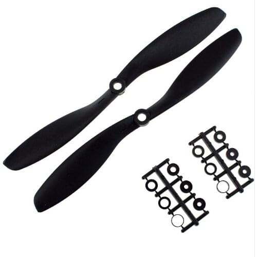 5 Pairs FT Propellers Carbon Nylon Black CW CCW 8045 9047 1045 1147 1245 for RC Quadcopter