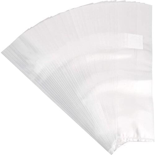 50-Pack Mushroom Growing Bags Mushroom Spawn Bags Extra Thick 6 Mil Bags Large Size 6inch x 5inch x 20inch 0.2 Micrometre Filt