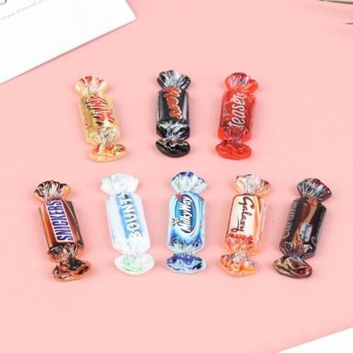 8pcs/lot 1:12 Dollhouse Miniature Mini Simullation Sweet Model Kitchen Food Toys