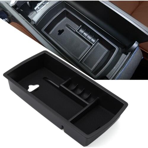 Car Organizer for 2017 Peugeot 3008 3008GT Central Armrest Holder Container Storage Box Accessories Car Styling