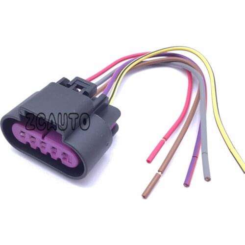 Mass Air Flow Maf Sensor Meter Plug Connector Wire For Hyundai Genesis Sonata Azera Santa Fe Kia Optima Rondo Amanti 28164-3C100