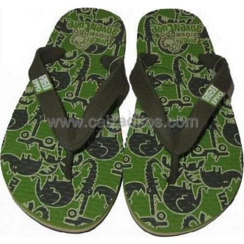 Gioseppo Kids flip flops model SIDAMO kaki