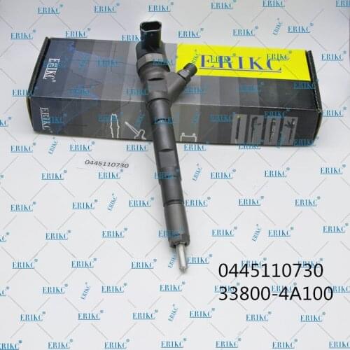 ERIKC 0445110730 Auto Fuel Injector Assy 0 445 110 730 Diesel Common Rail Spare Parts Injection 0445 110 730 for Hyundai Starex