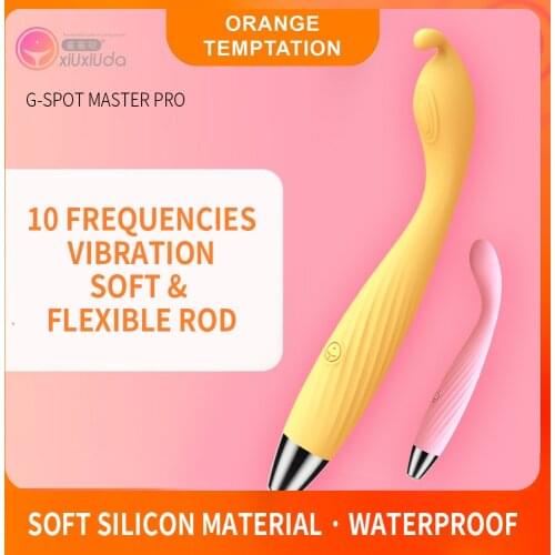 G Spot Dildo AV Vibrators Bendable Vagina Tolls Clitoris Massager Silicone Female Stimulator Sex Toys for Women Pussy Magic Wand
