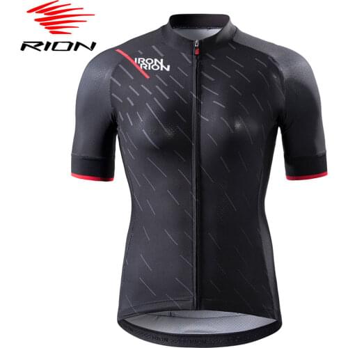 RION Women Cycling Jersey 2021 Summer Pro Team MTB Bicycle Shirts Breathable Short Sleeve Road Bike Jersey Maillot Ciclismo