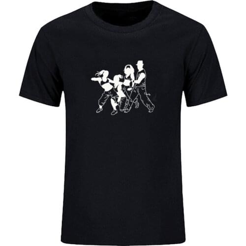 Summer casual printed hip hop funny short sleeve T-shirt mens T-shirt