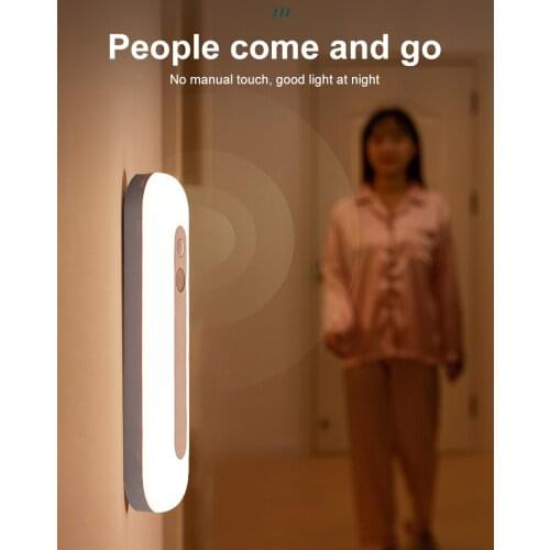 18cm/30cm Motion Sensor Night Lamp Bedroom Decor Night Lights Childrens Gift USB Charging Bedroom Decoration Led Night Light