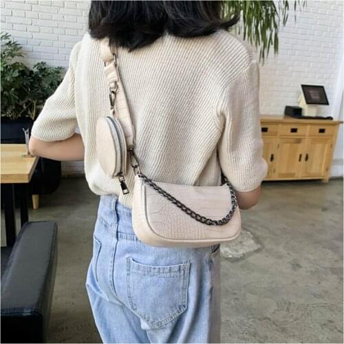 New Shoulder Bags For Women Pu Leather Small Fashion Mini Purses Female Black Handbag Shopper Vintage Crossbody Bags