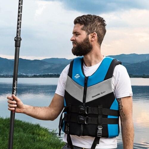 Naturehike EPE Safety Buoyancy Vest Adult Snorkeling Swimming Equipment Unisex Ultra light Portable Drifting and Surfing Vest