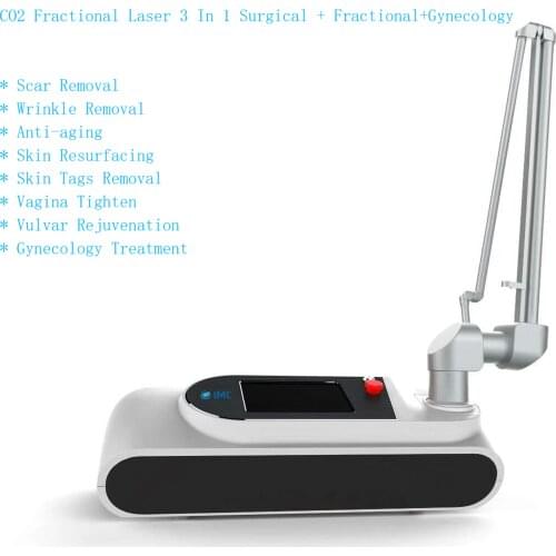 Portable CO2 Fractional Laser Scar Removal Vaginal Tightening Machine 10600nm CO2 Laser 40W