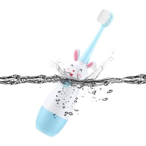 Cute Rabbit Sonic Toothbrush For Children With Soft Bristles And Small Brush Head Oral Cleaning Children Toothbrush