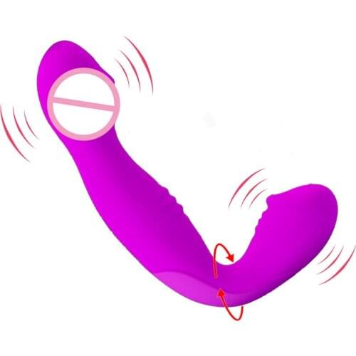 Silicone Dildo Vibrator Sex Toys for Women 30 Speeds Double Vibrating G Spot Stimulation Anal Vibrators For Lesbian Adult Toys