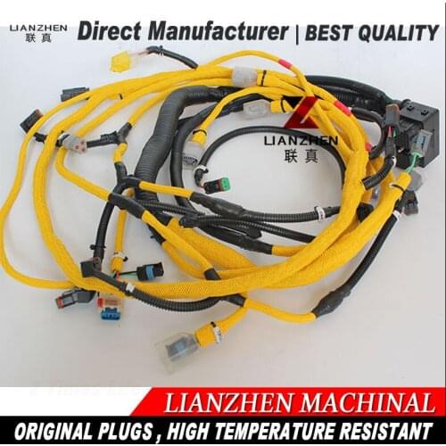 Excavator sapre replacements electric parts PC400-7EO PC400-8 engine wiring harness for komatsu 6251-81-9810