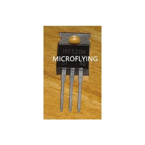 10PCS - 20PCS IRF520N IRF520NPBF IRF52ON IRF520 TO-220