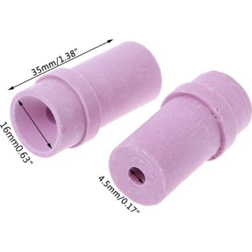 20 Pcs Replacement Air Sandblasting Ceramic Nozzles Tip 4.5mm For Sand Explosion 62KD