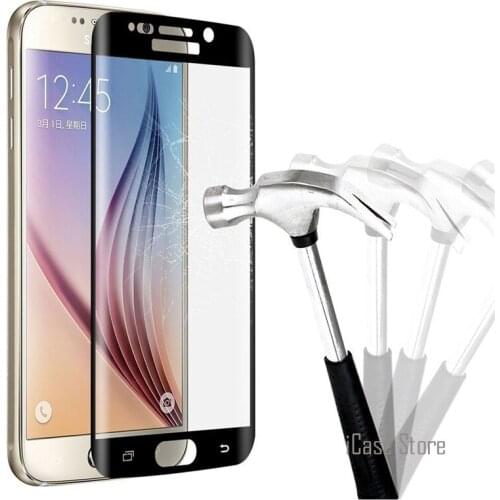 9H 3D Full Cover Tempered Glass Explosion Proof Screen Protector For Samsung Galaxy S7 Edge S7edge Curved Coverage Guard Film