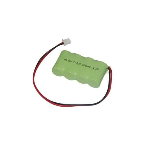Free shipping 2pcs/lot ni-mh 2/3aa 4.8V ni-mh rechargeable battery pack Fire emergency lighting battery
