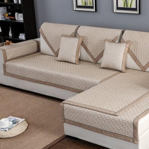 Thicken Plush Fabric Sofa Cover Lace Slip Resistant Slipcover Seat European Style Couch Cover Sofa Towel for Living Room Decor