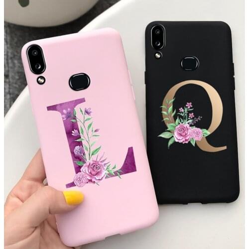 For Samsung A10s Case SM-A107F Soft TPU Cute Letters Cover For Samsung Galaxy A10S A 10 S A107F Phone Cases Full Protector Shell