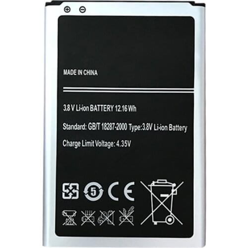 For New Samsung Battery for Galaxy Note 3 N900 N9006 N9005 N9000 B800BE Without NFC