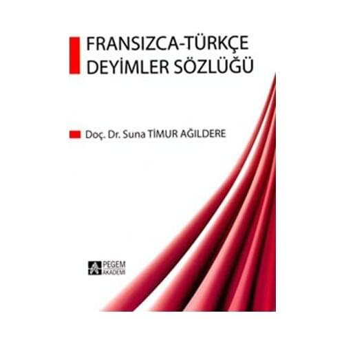 French Turkish Idioms-Suna Timur Ağıldere